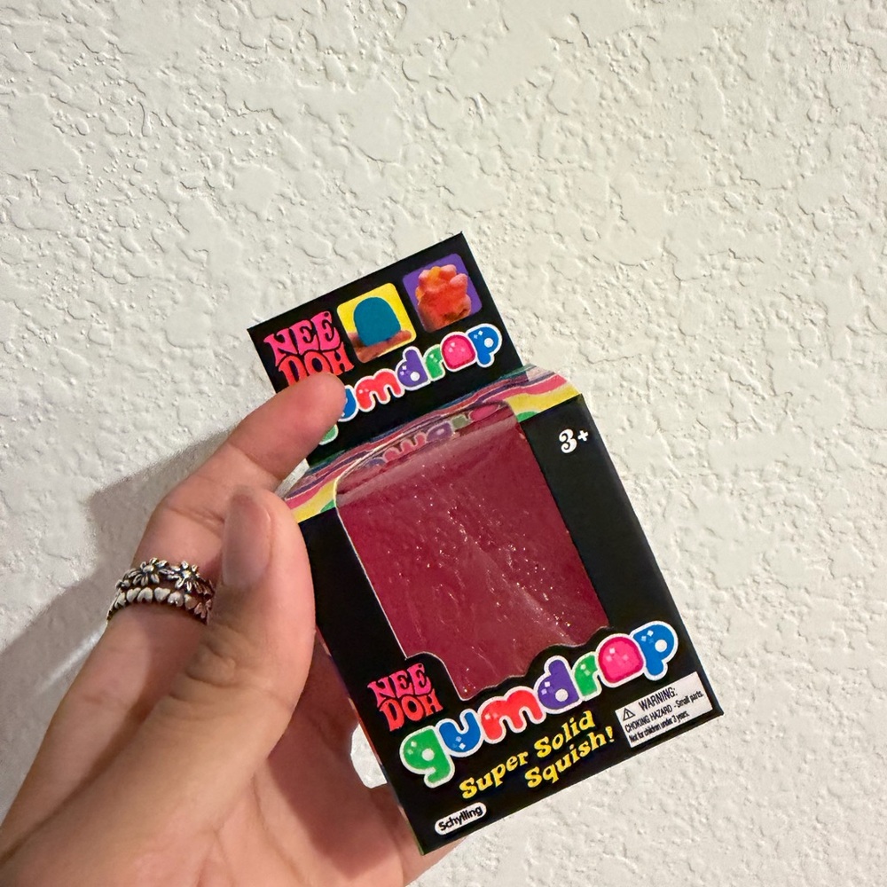 YeeDoh Gumdrop Super Solid Squish - Red